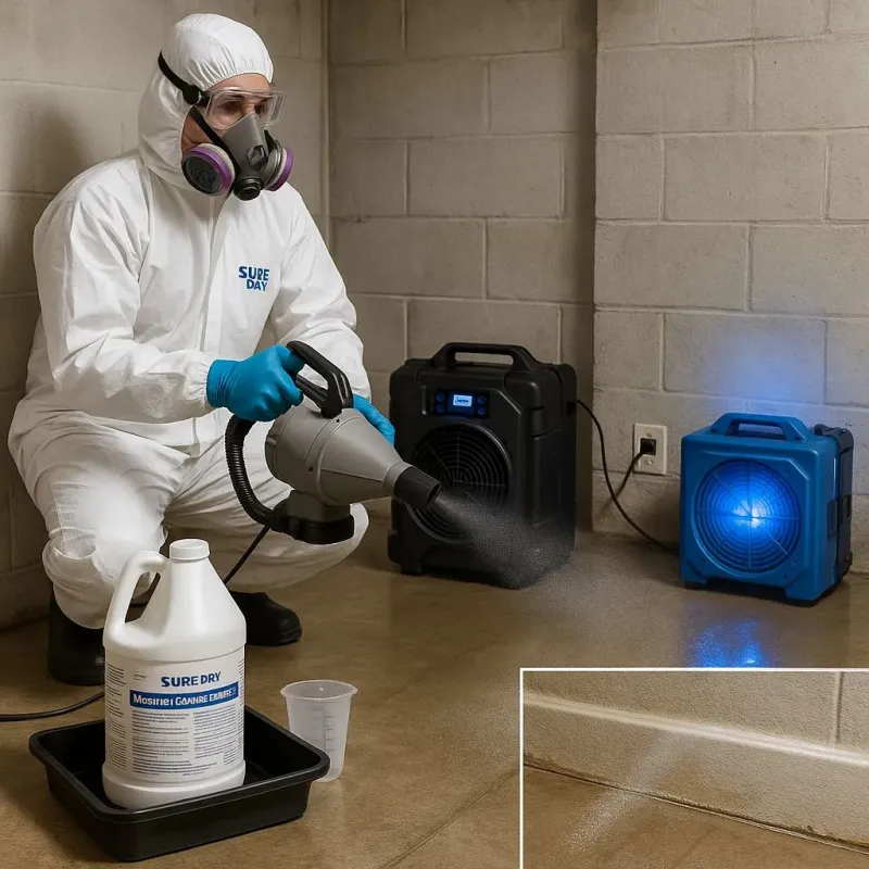 Sanitization and Odor Removal process in Deer Isle, ME