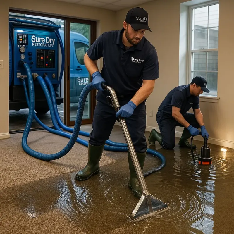 Water Extraction and Removal process in Deer Isle, ME